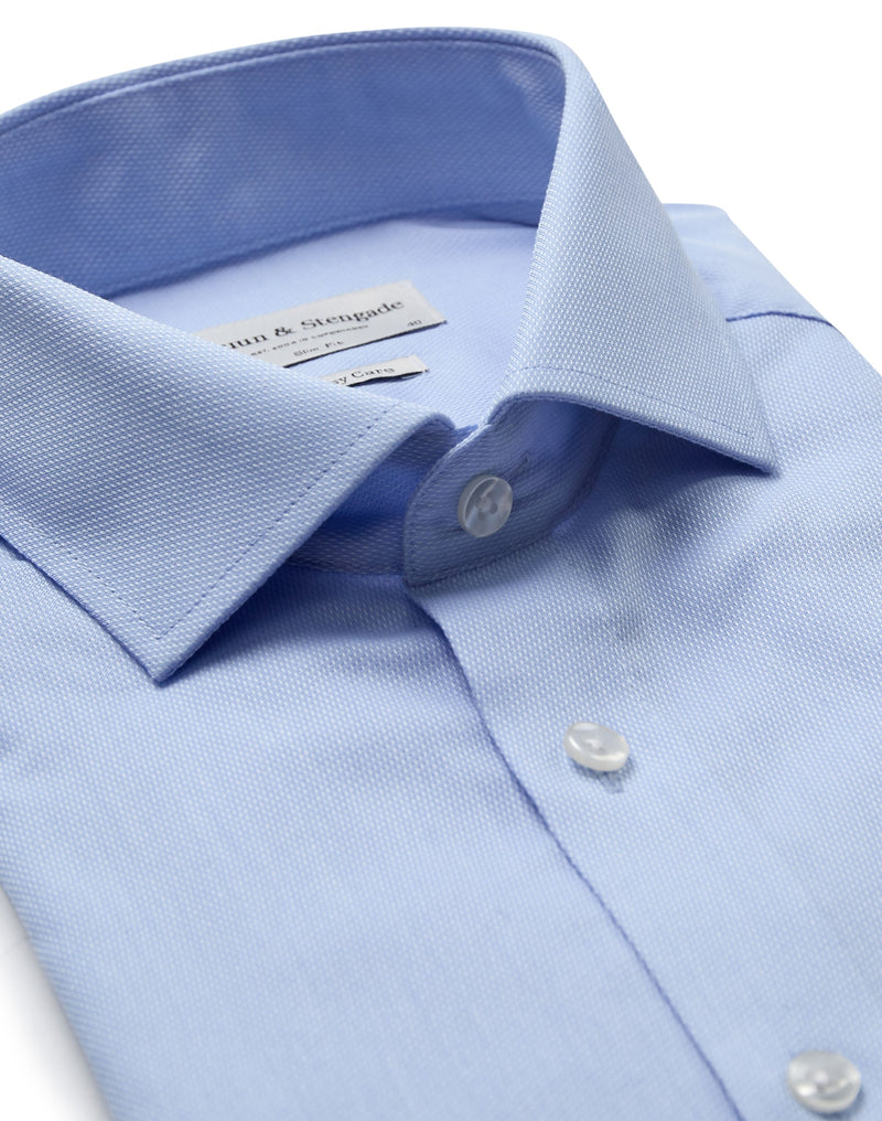 BS Jackson Slim Fit Shirt - Light Blue