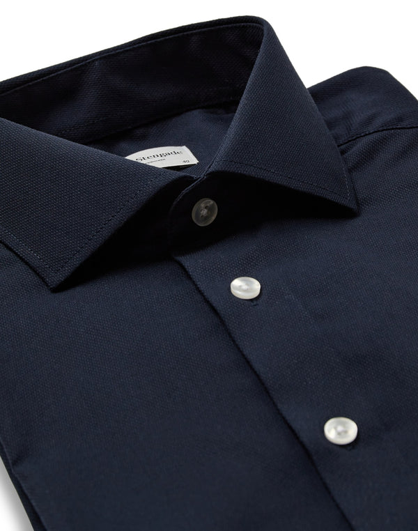 BS Hamlin Slim Fit Shirt - Navy