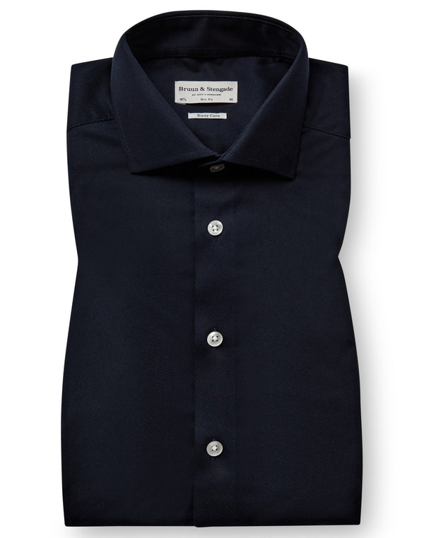 BS Hamlin Slim Fit Shirt - Navy