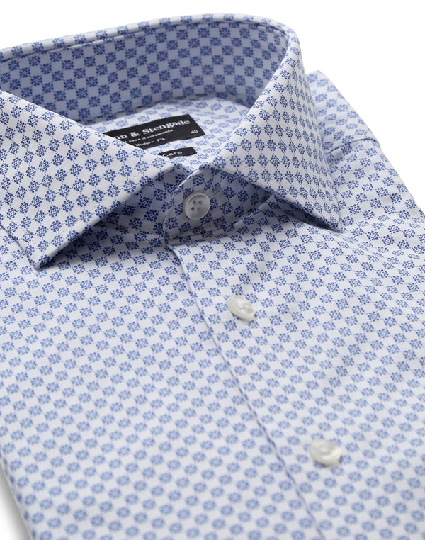 BS Johnny Modern Fit Shirt - Light Blue