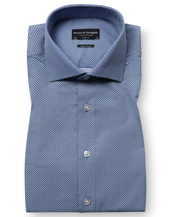 BS Peyton Modern Fit Shirt - Dark Blue