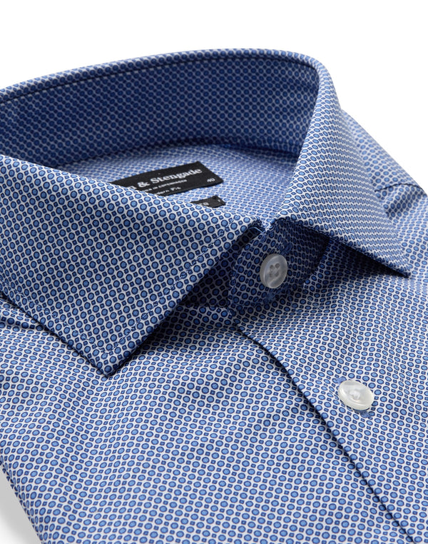 BS Peyton Modern Fit Shirt - Dark Blue