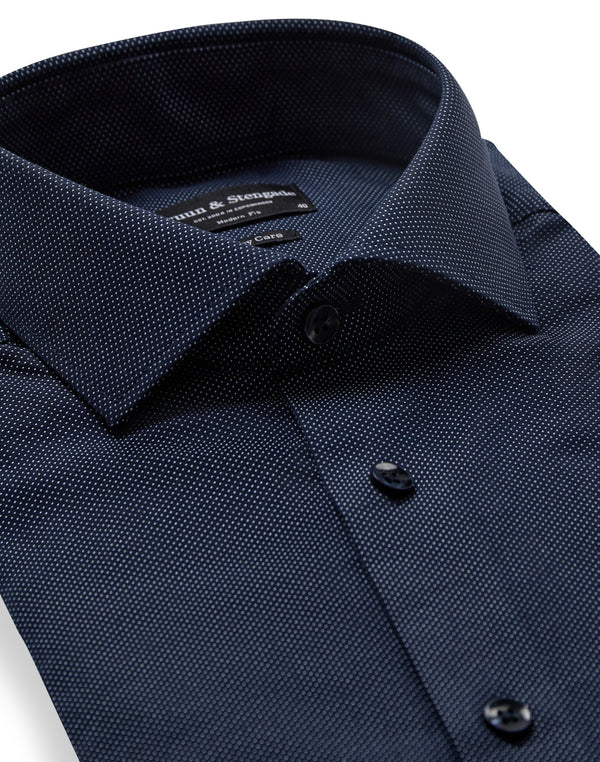 BS Deion Modern Fit Shirt - Navy