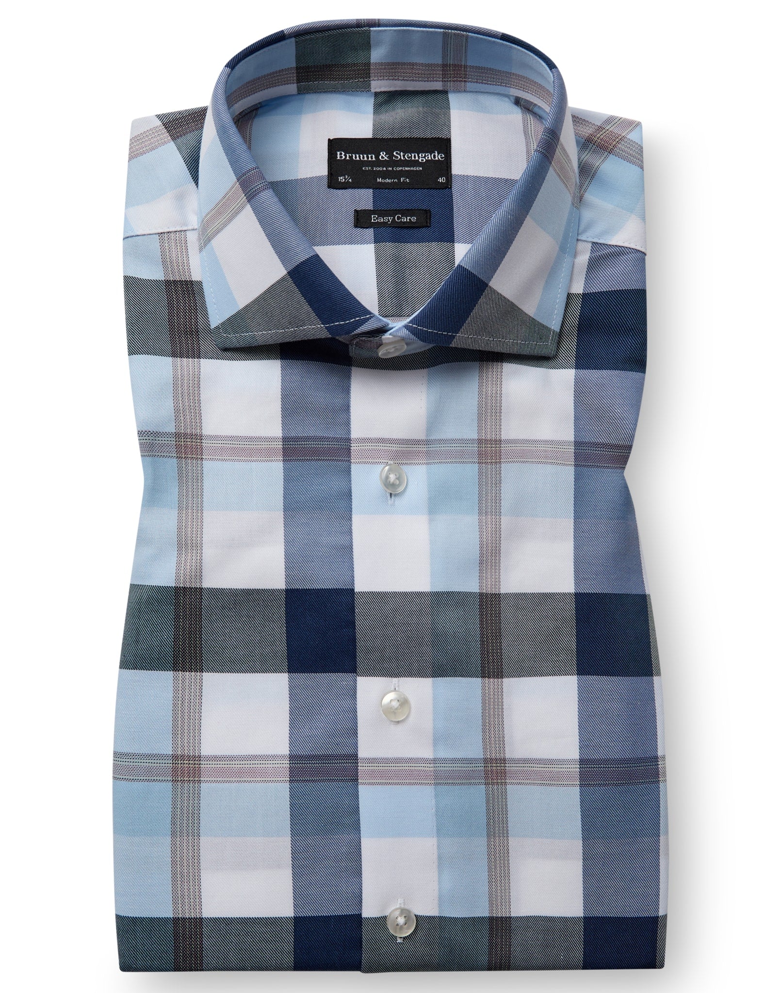 BS Newton Modern Fit Shirt - Blue