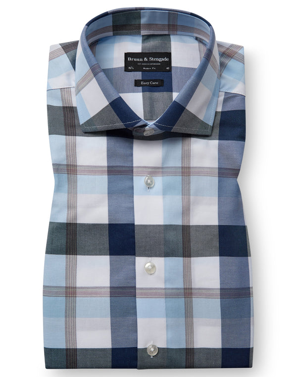 BS Newton Modern Fit Shirt - Blue