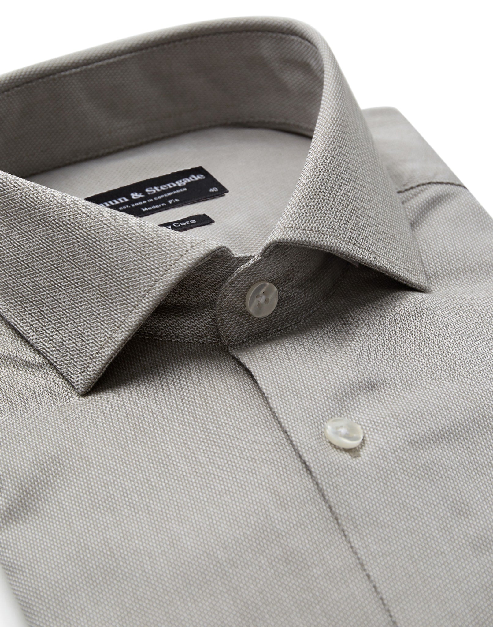 BS Romo Modern Fit Shirt - Green