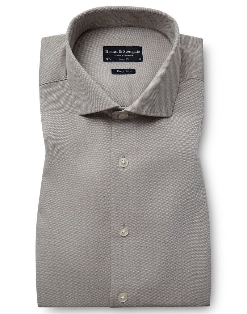 BS Romo Modern Fit Shirt - Green