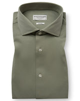 BS Rice Slim Fit Shirt - Green