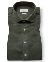 BS Perth Casual Slim Fit Shirt - Green