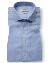 BS Perth Casual Slim Fit Shirt - Light Blue