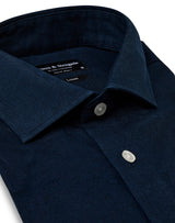 BS Butkus Casual Modern Fit Shirt - Navy