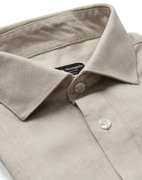 BS Brisbane Casual Modern Fit Shirt - Sand