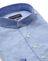 BS Hobart Casual Modern Fit Shirt - Light Blue