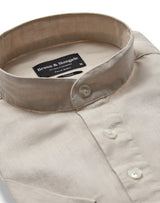 BS Hobart Casual Modern Fit Shirt - Sand