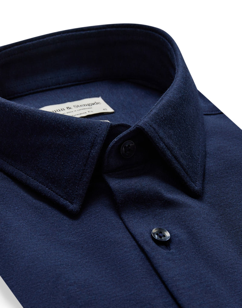 BS Delfin Performance Fit Shirt - Navy