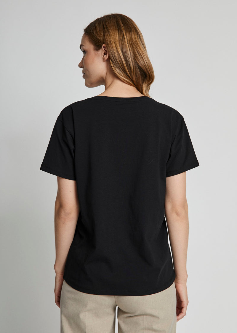 BS Estrid Regular Fit T-Shirt - Black