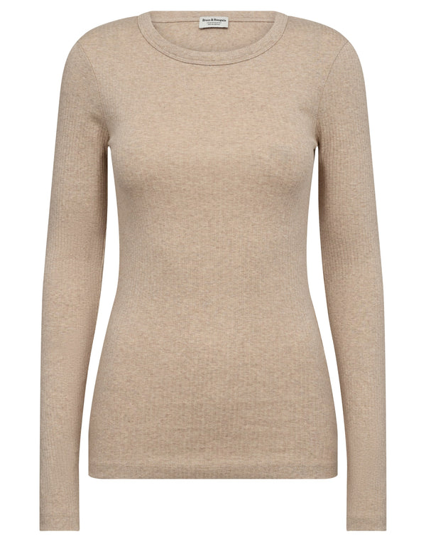 BS Margrethe Regular Fit T-Shirt - Sand