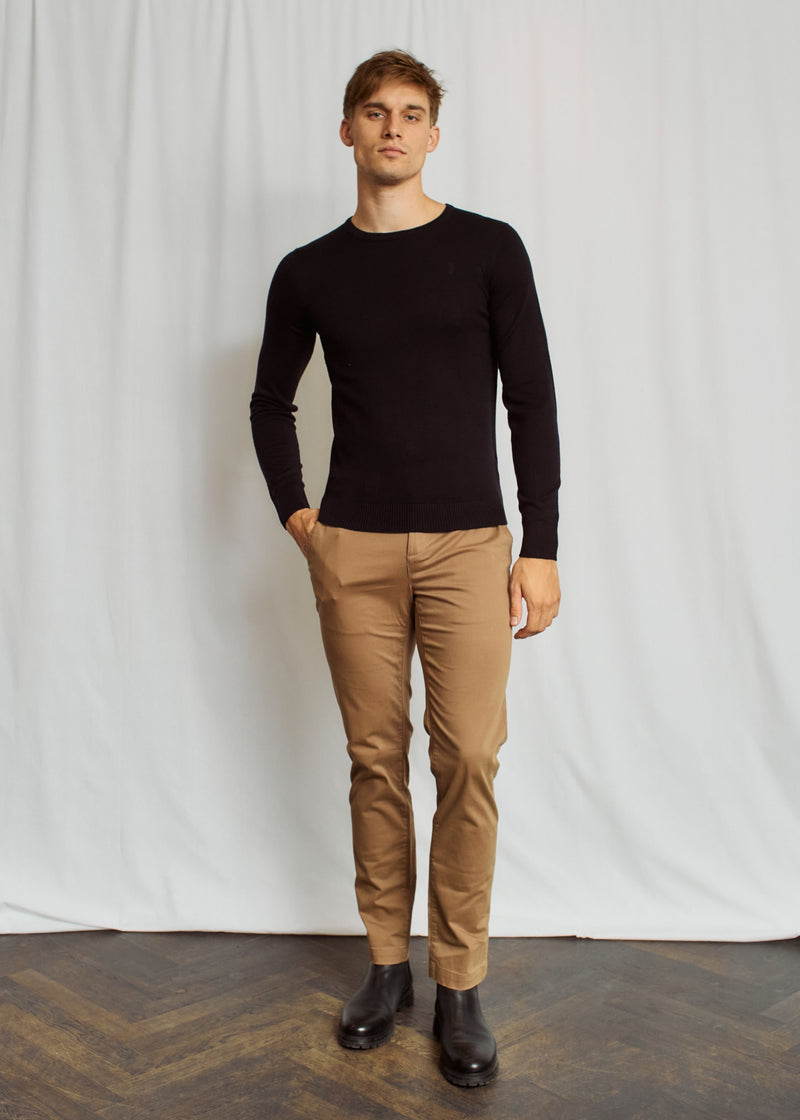 BS Jupiter Regular Fit Knitwear - Black