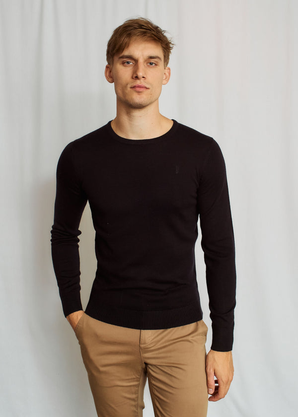 BS Jupiter Regular Fit Knitwear - Black