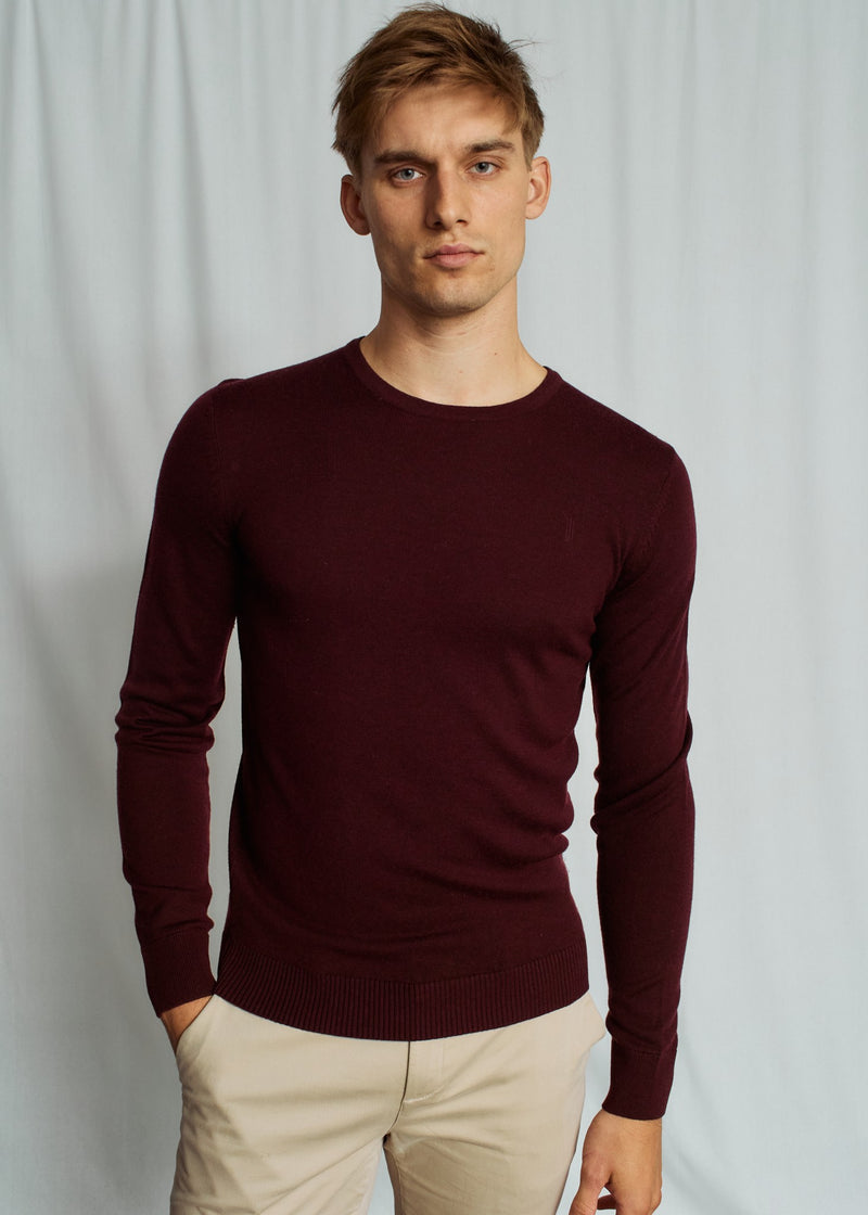 BS Jupiter Regular Fit Knitwear - Bordeaux