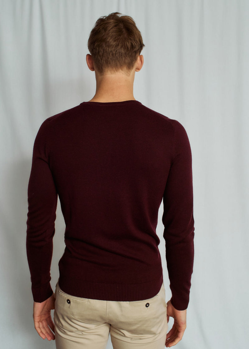 BS Jupiter Regular Fit Knitwear - Bordeaux