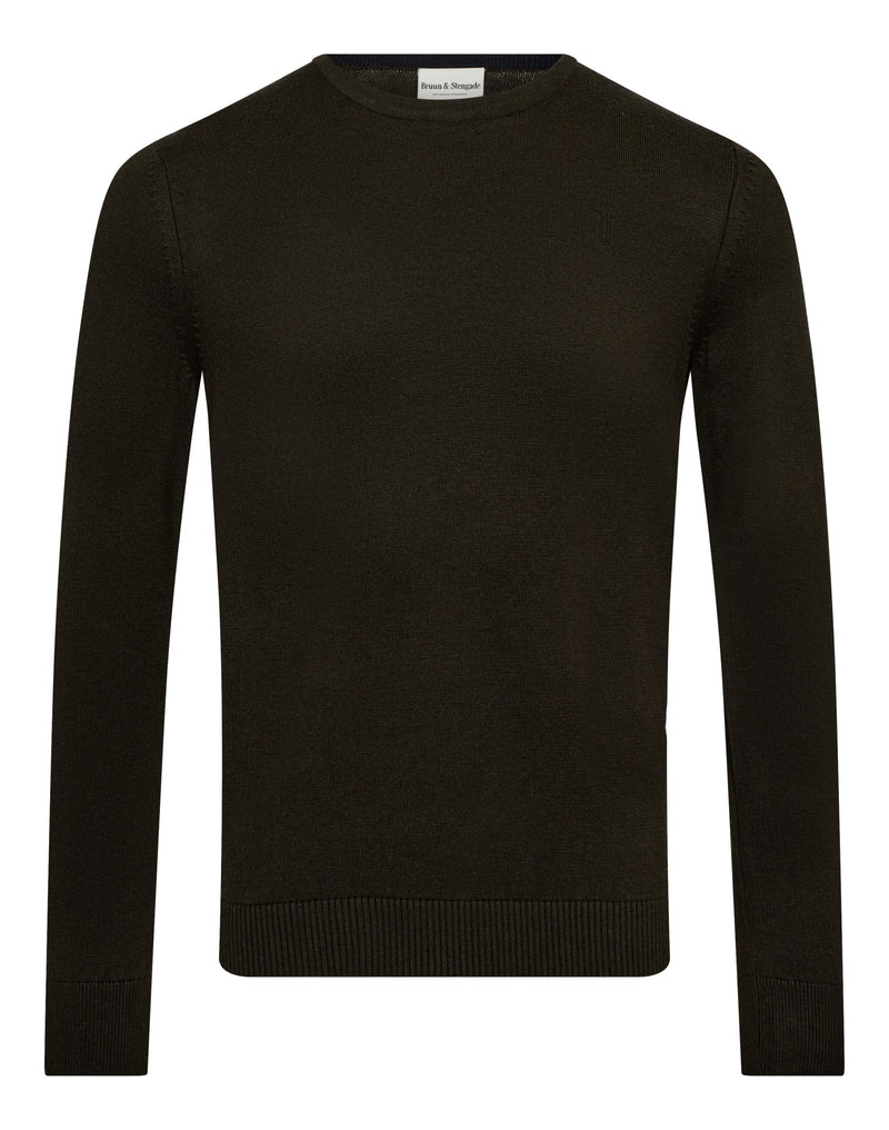 BS Jupiter Regular Fit Knitwear - Green