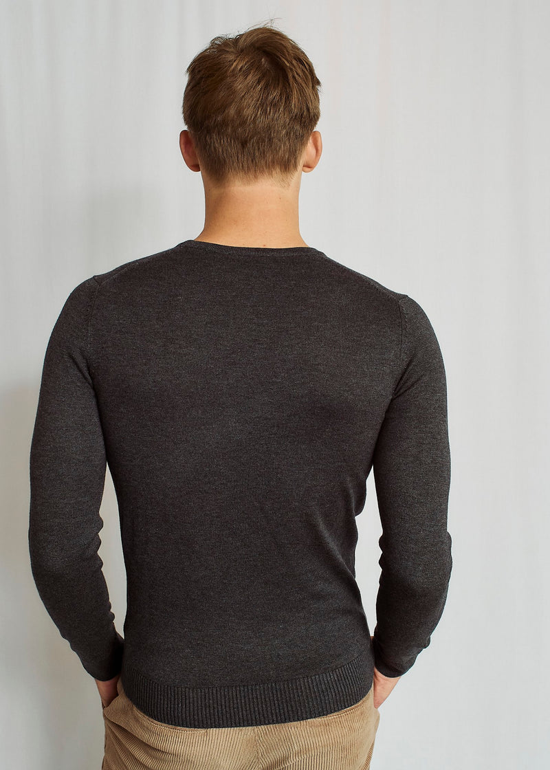 BS Jupiter Regular Fit Knitwear - Grey