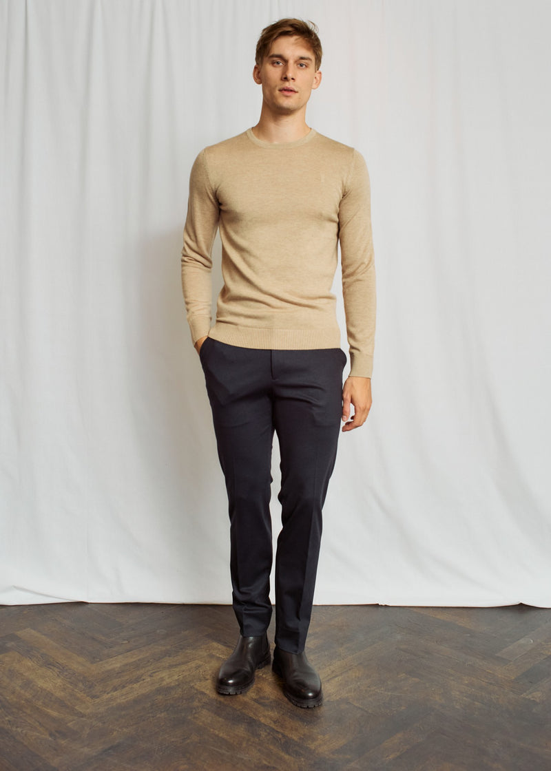 BS Jupiter Regular Fit Knitwear - Sand