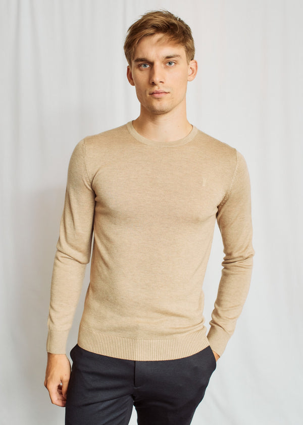 BS Jupiter Regular Fit Knitwear - Sand