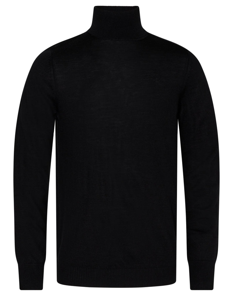 BS Saturn Regular Fit Knitwear - Black