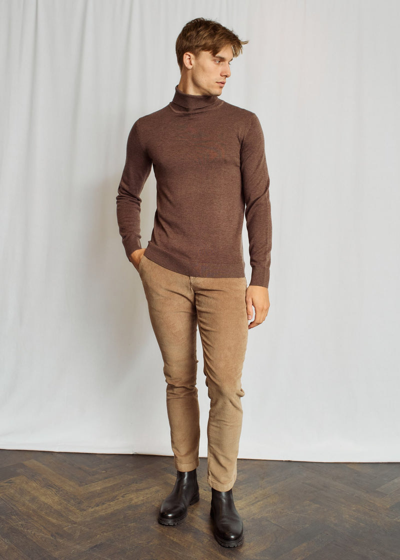 BS Saturn Regular Fit Knitwear - Brown