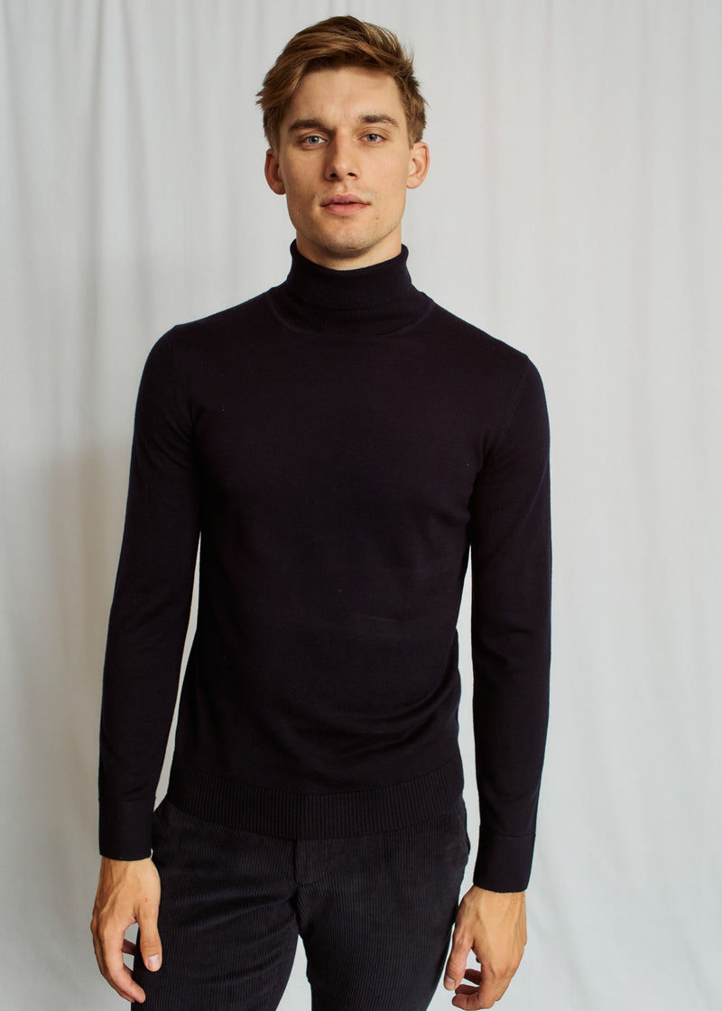 BS Saturn Regular Fit Knitwear - Navy