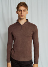 BS Pelle Regular Fit Knitwear - Brown