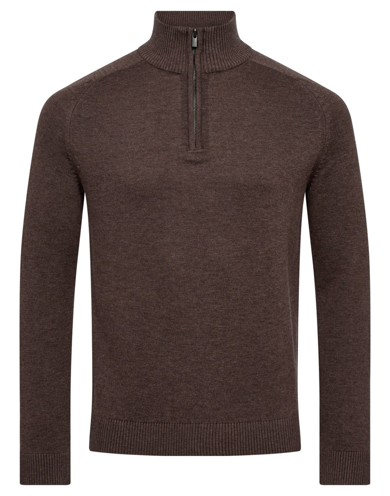 BS Pelle Regular Fit Knitwear - Brown