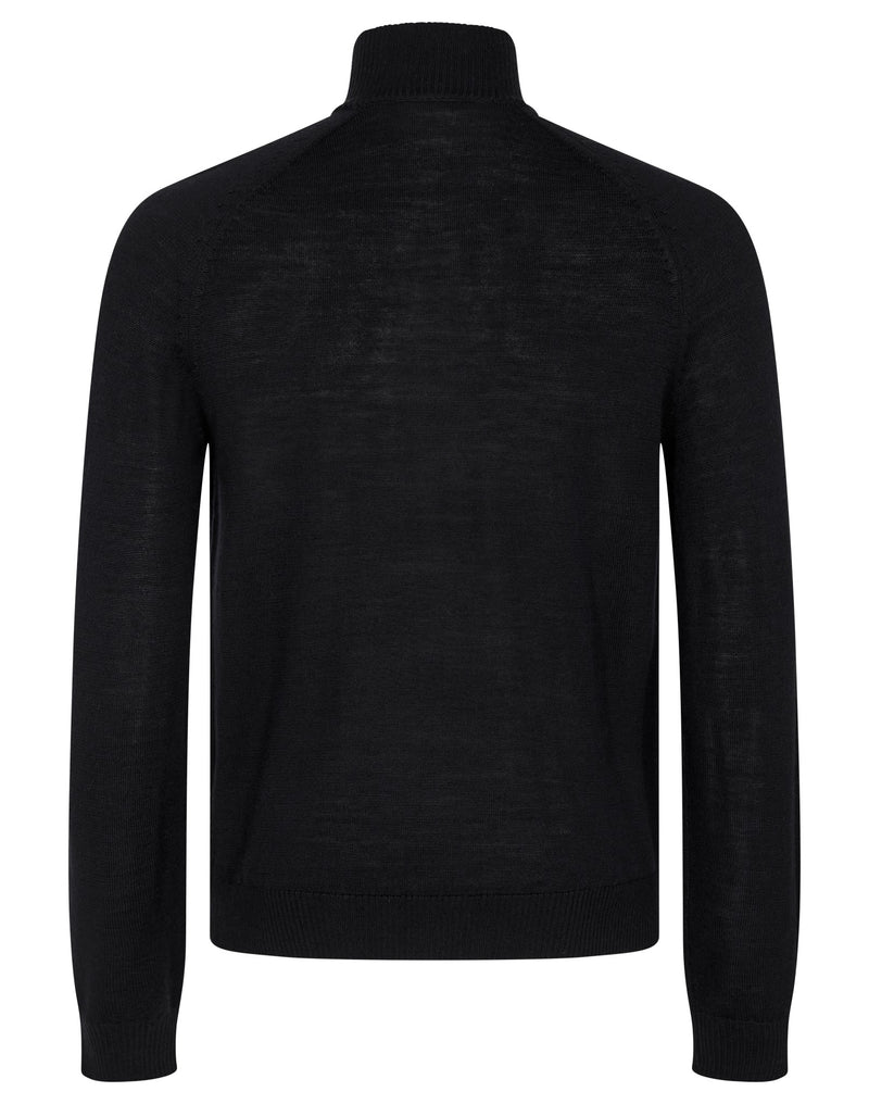 BS Pelle Regular Fit Knitwear - Black