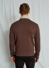 BS Azure Regular Fit Knitwear - Brown