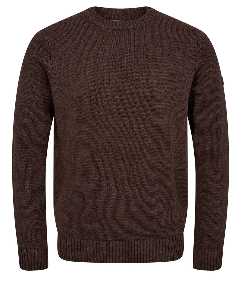 BS Azure Regular Fit Knitwear - Brown