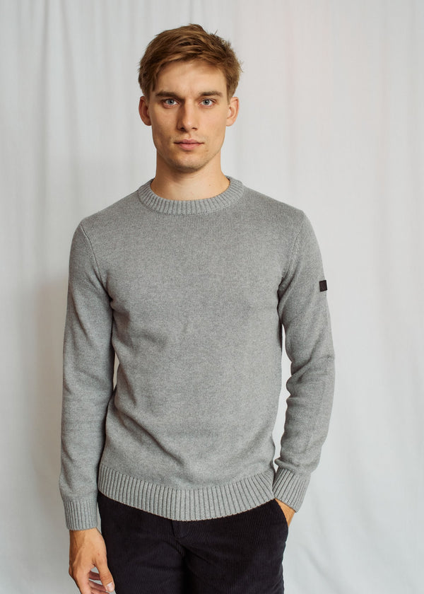 BS Azure Regular Fit Knitwear - Grey