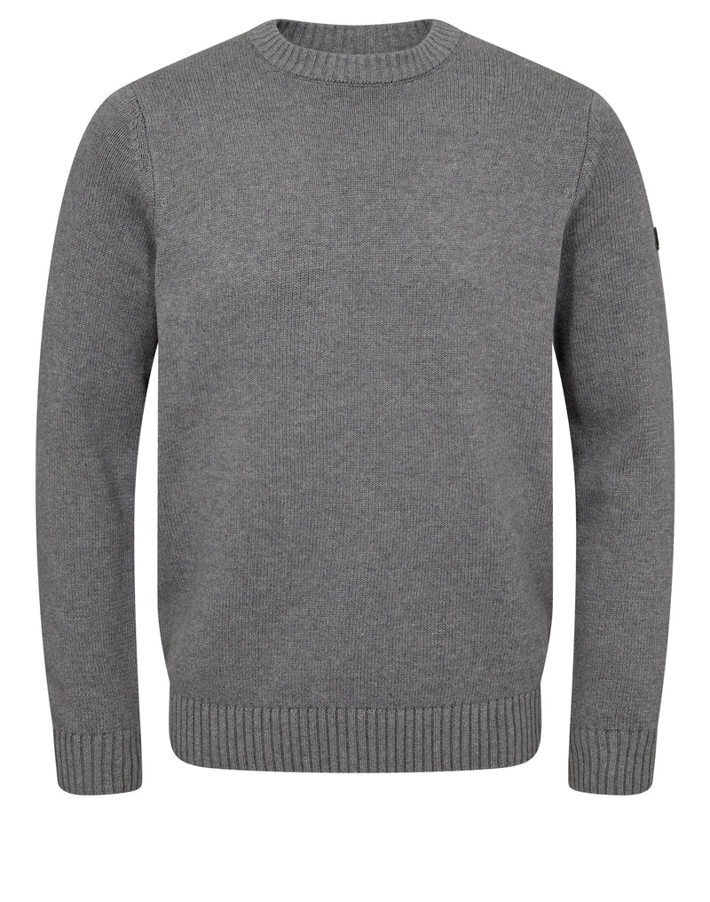 BS Azure Regular Fit Knitwear - Grey