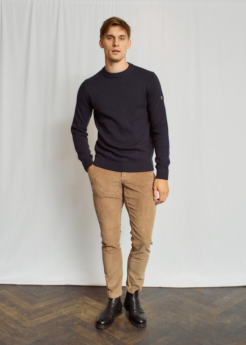 BS Azure Regular Fit Knitwear - Navy