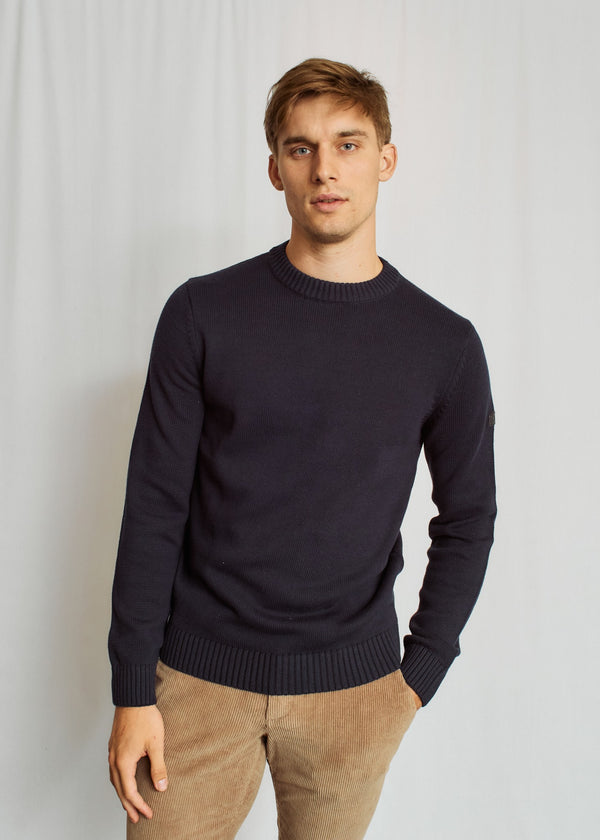 BS Azure Regular Fit Knitwear - Navy