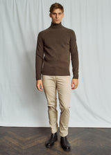 BS Barbeau Regular Fit Knitwear - Brown