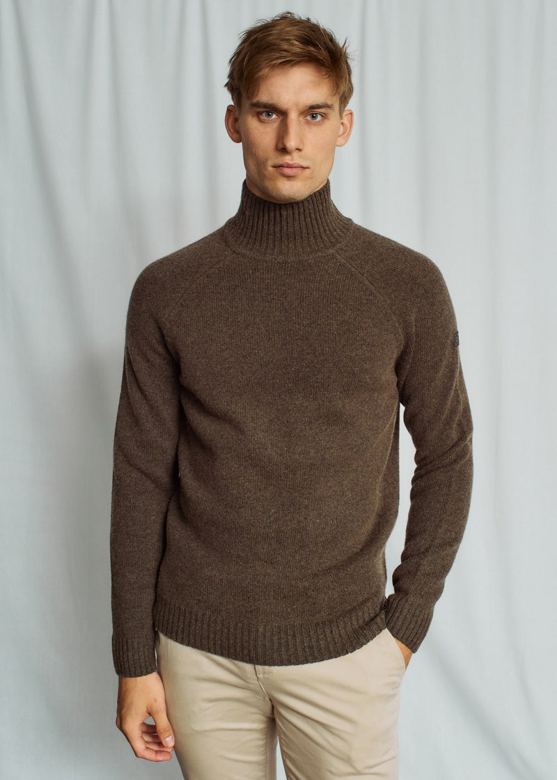 BS Barbeau Regular Fit Knitwear - Brown