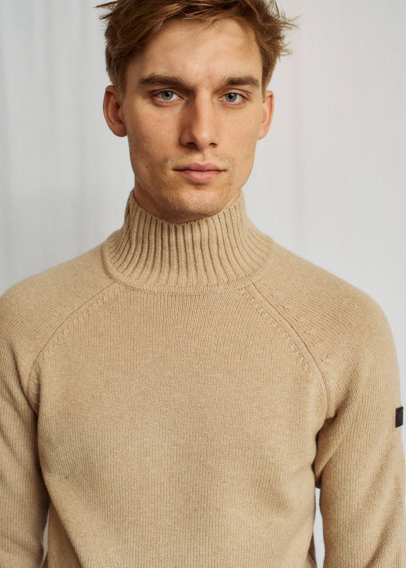 BS Barbeau Regular Fit Knitwear - Sand