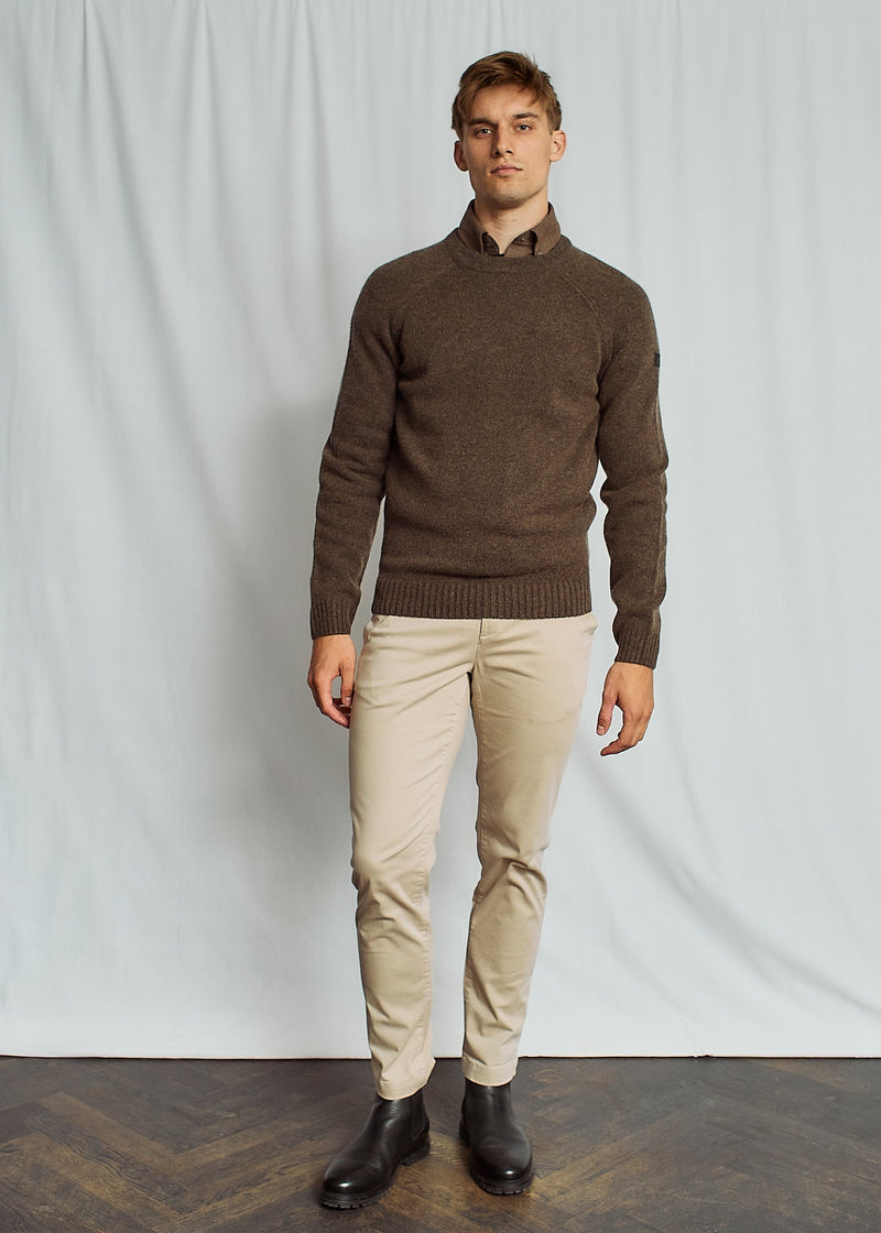 BS Caspian Regular Fit Knitwear - Brown