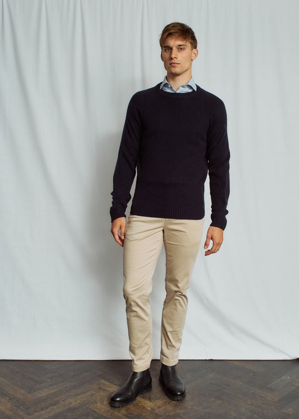 BS Caspian Regular Fit Knitwear - Navy