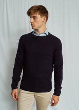 BS Caspian Regular Fit Knitwear - Navy