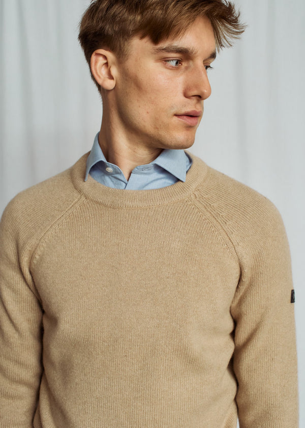 BS Caspian Regular Fit Knitwear - Sand