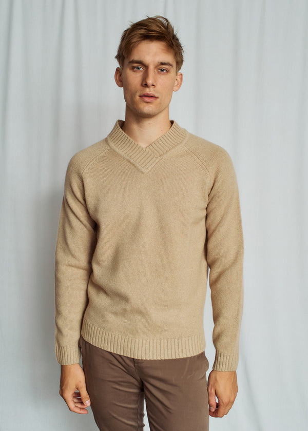 BS Douglas Regular Fit Knitwear - Sand