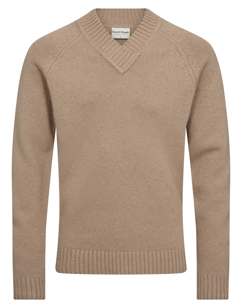 BS Douglas Regular Fit Knitwear - Sand